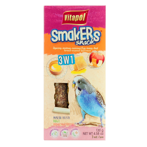 A&E Cage Treat Stick Parakeet 3in1 Mix Pack (Pack of 2)