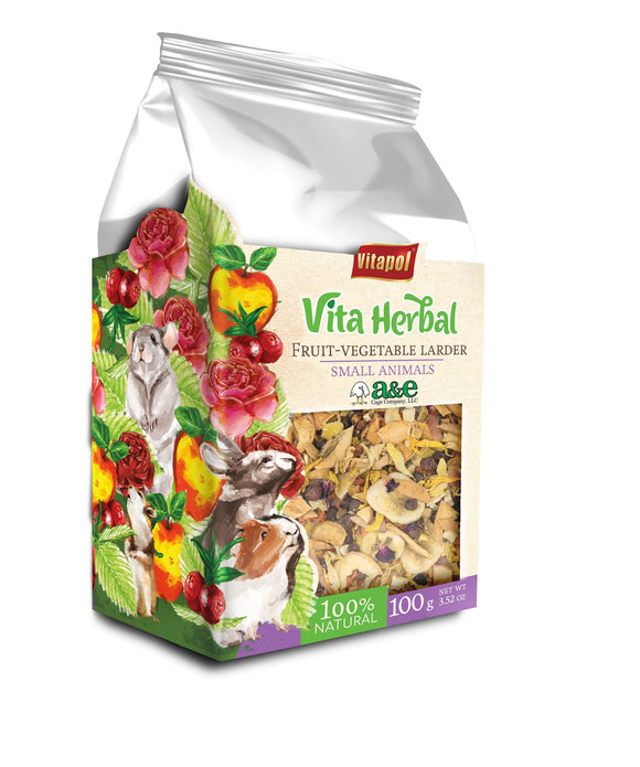 A & E Cage Vita Herbal Fruit - Vegetable Larder (3.52 oz)