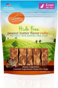 Canine Naturals Hide Free Peanut Butter Chews (9 oz - Extra Large 9