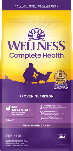 Wellness Complete Health Grained Age Advantage Deboned Chicken & Barley Recipe Dry Dog Food