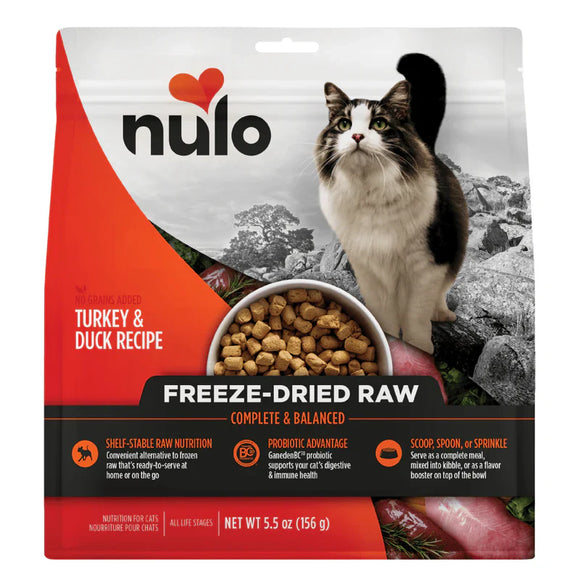 Nulo Freeze-Dried Raw Turkey & Duck