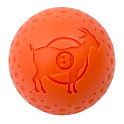 Tall Tails Goat Sport Balls Dog Toy (Medium Orange)