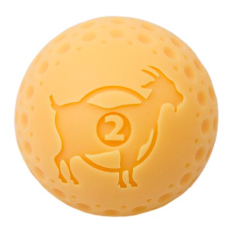 Tall Tails Goat Sport Balls Dog Toy (Medium Orange)