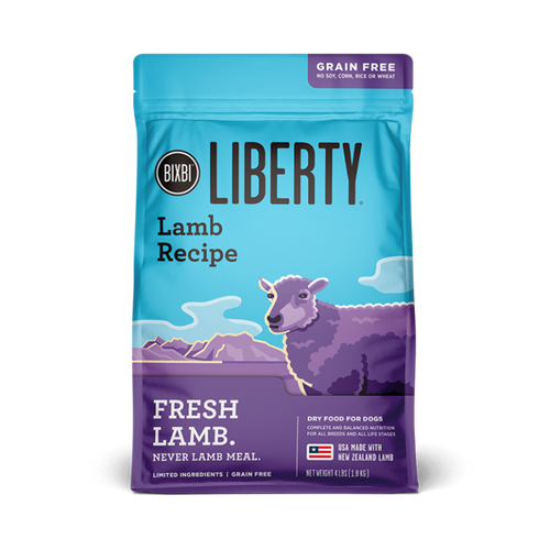 BIXBI Pet Liberty® Dry Food for Dogs – Lamb Recipe (11 lb)