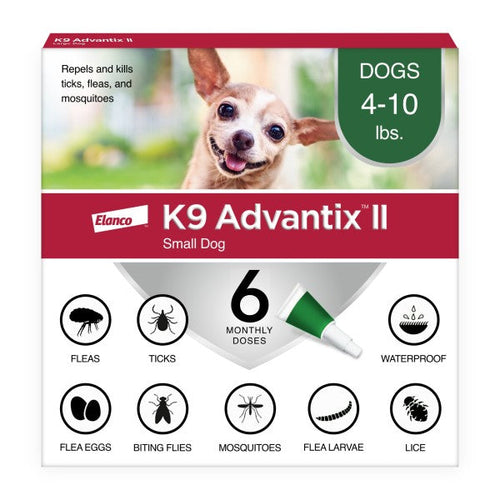 K9 Advantix II Small Dog Flea, Tick & Mosquito Treatment & Prevention