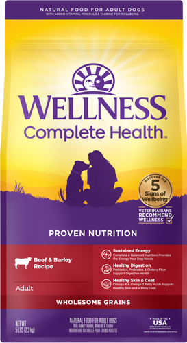 Wellness Complete Health Grained Beef & Barley Recipe Adult Dry Dog Food