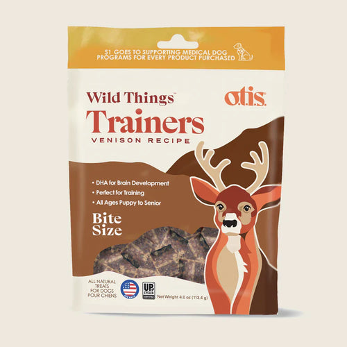 Otis Wild Things Trainers Venison Recipe Dog Treats