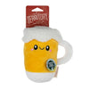 Territory Beer With Squeaker Plush Dog Toy (6.5