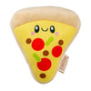 Territory Pizza With Squeaker Plush Dog Toy (6