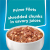 Friskies Tasty Treasures Prime Fillet with Ocean Fish & Tuna Scallop Flavor Canned Cat Food