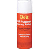 Do it 10 Oz. Flat All Purpose Spray Paint, White