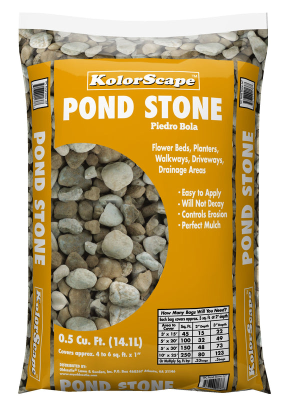 KolorScape Pond Brown Decorative Stone