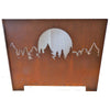 Esschert Design Fire Basket - Sheet Metal, Rust Finish