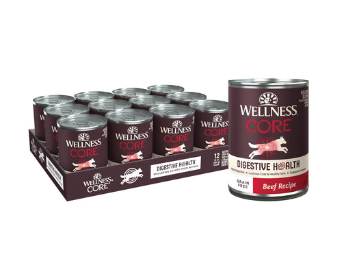 Wellness CORE Digestive Health Grain-Free Beef Recipe Dog Food