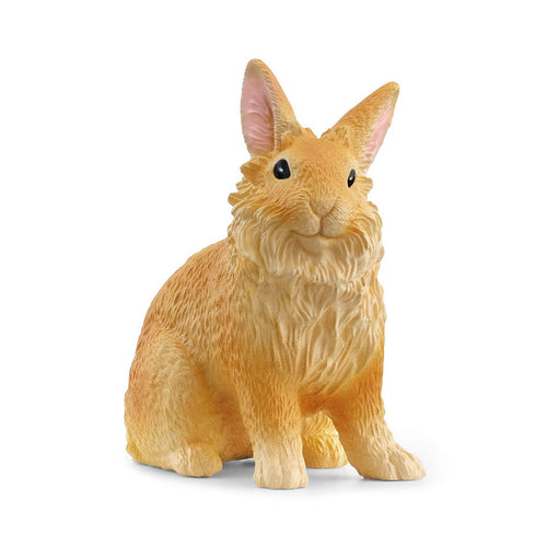 Schleich Farm World Lionhead Rabbit Figurine