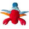 Snugarooz Hermie The Crab Dog Toy