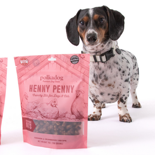 Polkadog Henny Penny Chicken & Cranberry Recipe Dog & Cat Treats