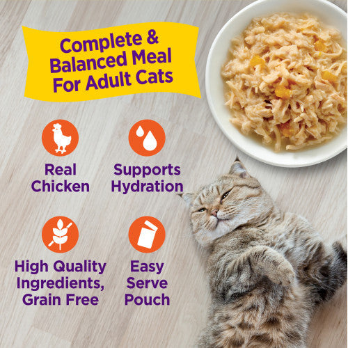 Wellness Appetizing Entrees Shredded Cat Food