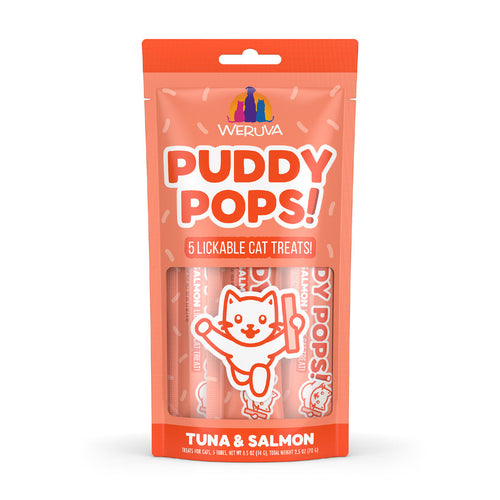Weruva Puddy Pops Lickable Tuna & Salmon Cat Treat