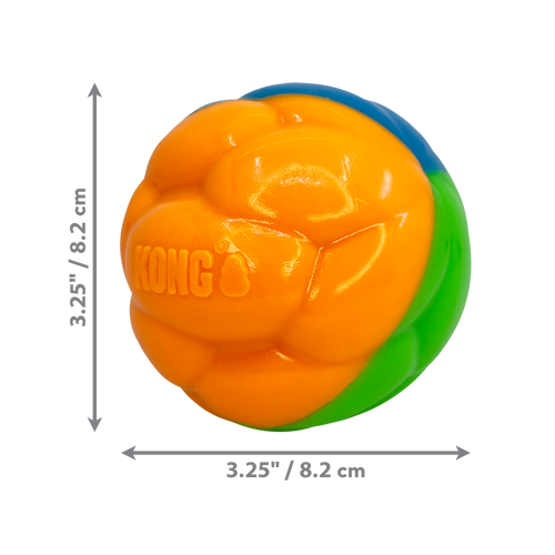KONG Twistz High-Viz Ball Dog Toy
