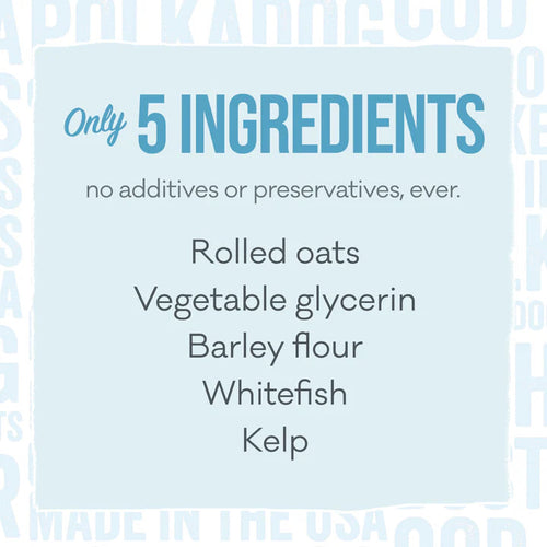 Polkadog Wonder Nuggets Whitefish & Kelp Dog Treats