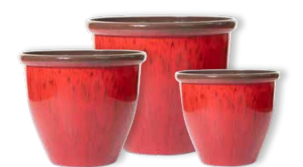 Sunshine Ceramica Running Glazed Planter