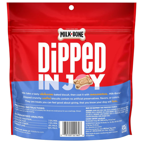 Milk-Bone Dipped® Dog Biscuits With Yogurt Dog Treats
