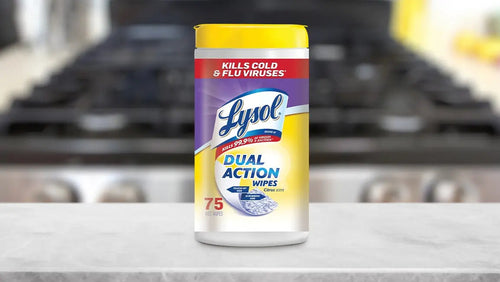 Lysol® Dual Action Disinfecting Wipes
