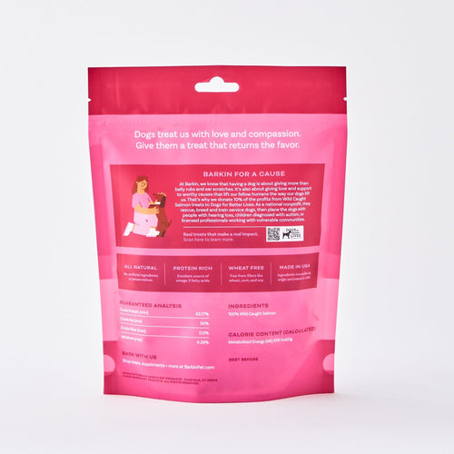 Barkin Wild Caught Salmon Freeze-Dried Treat