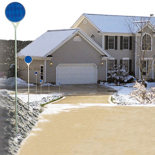 Hillman Driveway Marker Blue