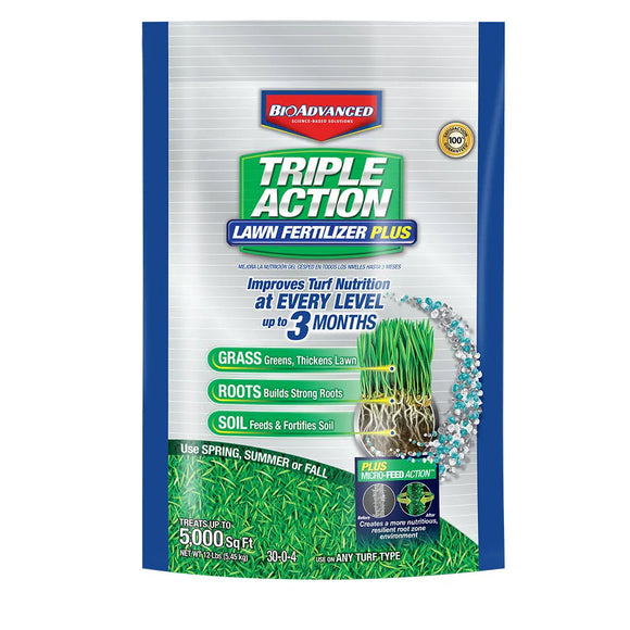 BioAdvanced Triple Action Lawn Fertilizer Plus