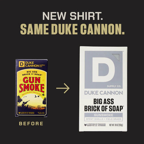 Duke Cannon Big Ass Brick of Soap Gun Smoke