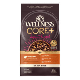 Wellness CORE+ Grain Free Small Breed Original Turkey & Chicken with Freeze Dried Turkey