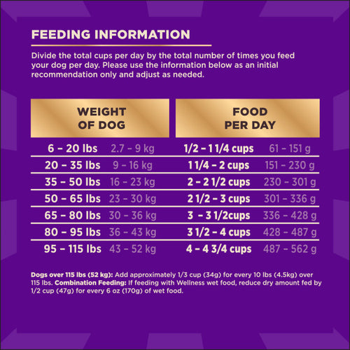 Wellness CORE+ Grain Free Ocean Whitefish, Herring Meal & Salmon Meal Recipe Dry Dog Food