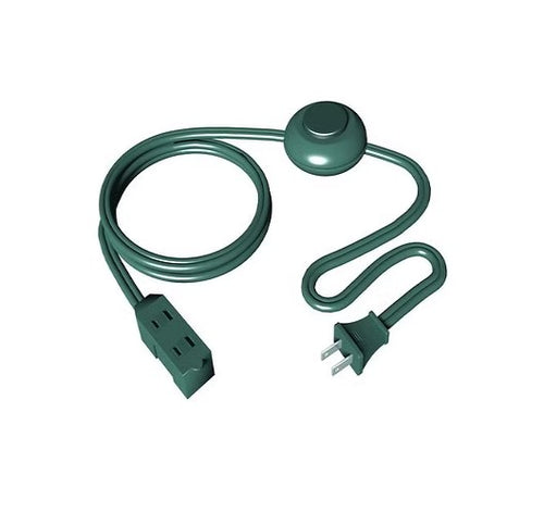 Stanley TapperMax 3-Outlet Green Foot Tapper Extension Cord