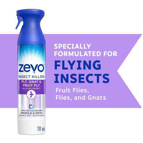 Zevo Flying Insect Killer - Fly, Gnat, & Fruit Fly 10oz