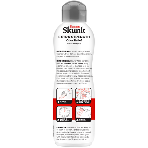TropiClean Skunk Odor Control Shampoo for pets