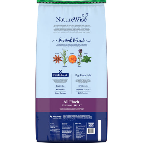 Nutrena® NatureWise® All Flock 20% Protein Pellet