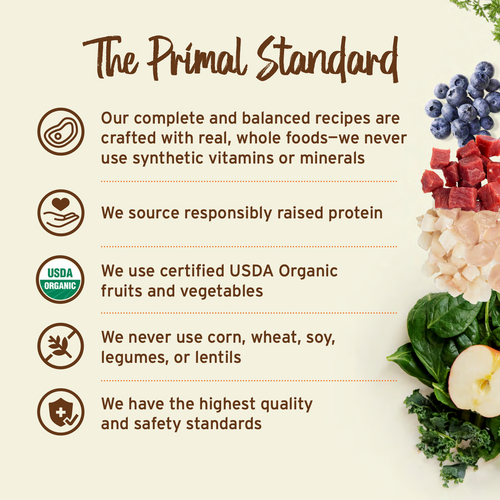 Primal Freeze-Dried Raw Nuggets Dog Food Turkey & Sardine Recipe