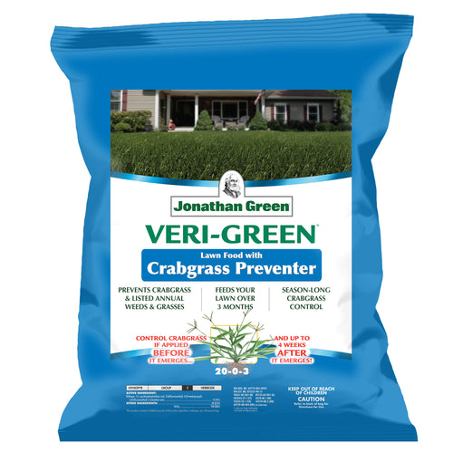 pre emergent herbicide for crabgrass Jonathan Green Veri-Green Crabgrass Preventer Plus Lawn Fertilizer - Danbury, CT - New Milford, CT