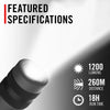 Coast GX20 1200 Lumens Flashlight
