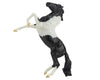 Breyer Black Pinto Rearing Mustang Retired