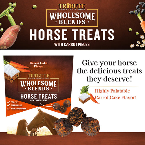 Kalmbach Feeds Carrot Cake Wholesome Blends® Horse Treats