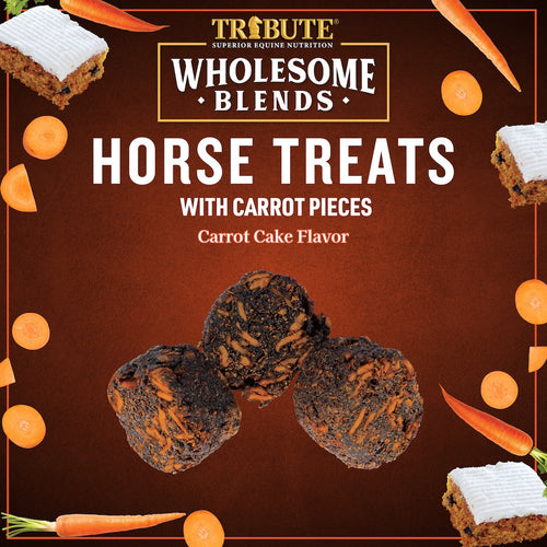 Kalmbach Feeds Carrot Cake Wholesome Blends® Horse Treats