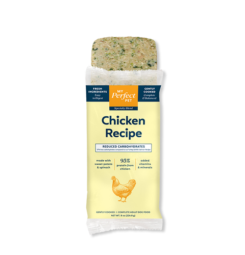 My Perfect Pet Chicken Reduced Carbohydrates Charlie's Frozen Dog Food