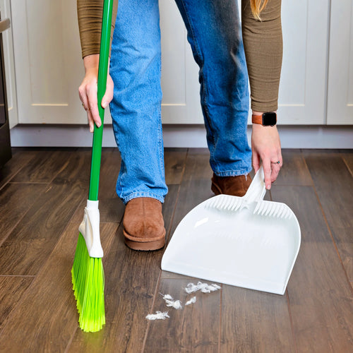 Libman PetPlus™ Angle Broom with Dustpan