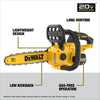 DeWalt 20V MAX* Compact 12 in. Brushless Cordless Chainsaw (Tool Only)