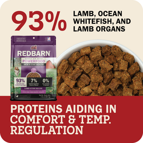 Redbarn Skin & Coat Health Lamb & Fish Recipe