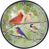 Acurite 12-1/2 Dia Plastic Dial Songbird Indoor & Outdoor Thermometer