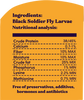 Forager's Feed Whole Dried Black Soldier Fly Larvae